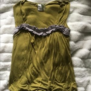 Anthropologie Ruffled Top